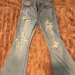 American eagle flair pants